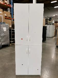 MAIN-STAYS 72" Inch 4 Door Storage Cabinet