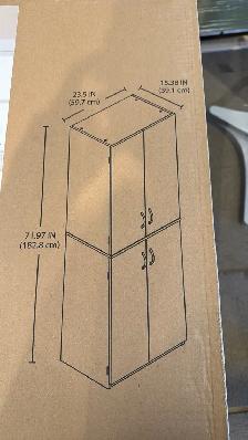 MAIN-STAYS 72" Inch 4 Door Storage Cabinet - Photo 4