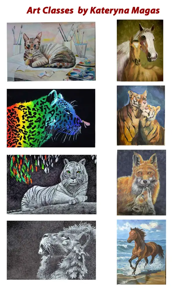 Fine Art Classes for Children ages 10  and Adults