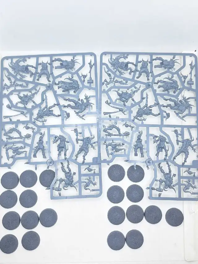 Warhammer 40k 2 sets of Deathguard Pox Walkers NoS
