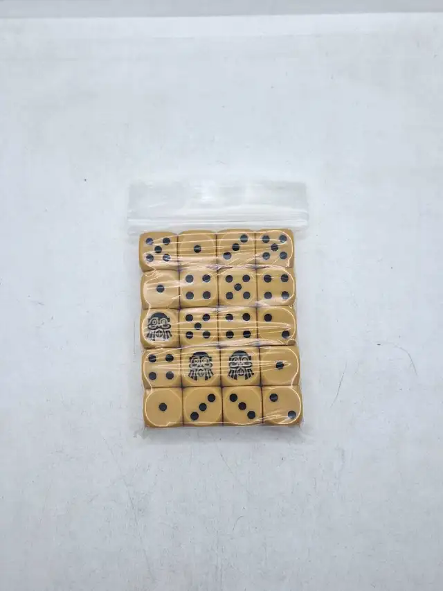 Warhammer AoS Kharadron Overlords used dice set