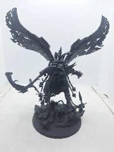 Warhammer 40k Deathguard Primed Black Mortarion AS IS