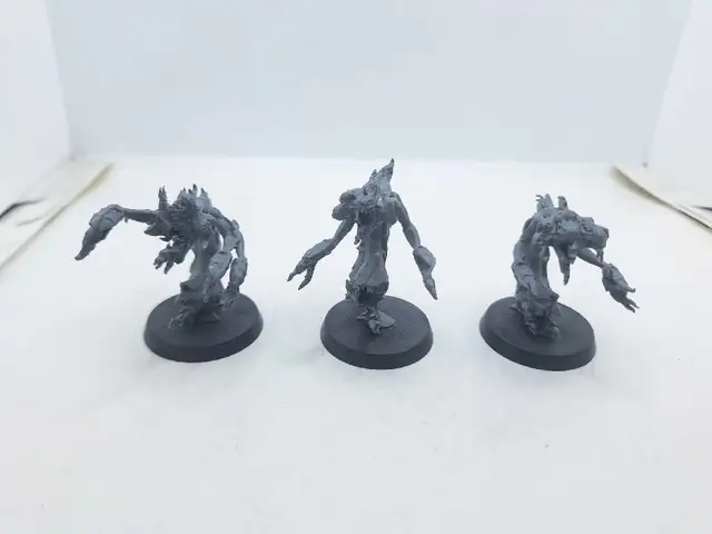 Warhammer 40k 3 Unpainted Flamers of Tzeentch