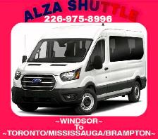 8AM/WINDSOR To TORONTO/BRAMPTON ~ DAILY ~ 226 975 8996
