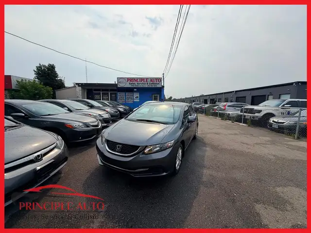 2013 Honda Civic LX w/ EX 80KM CERTIFIED-WARRANTY