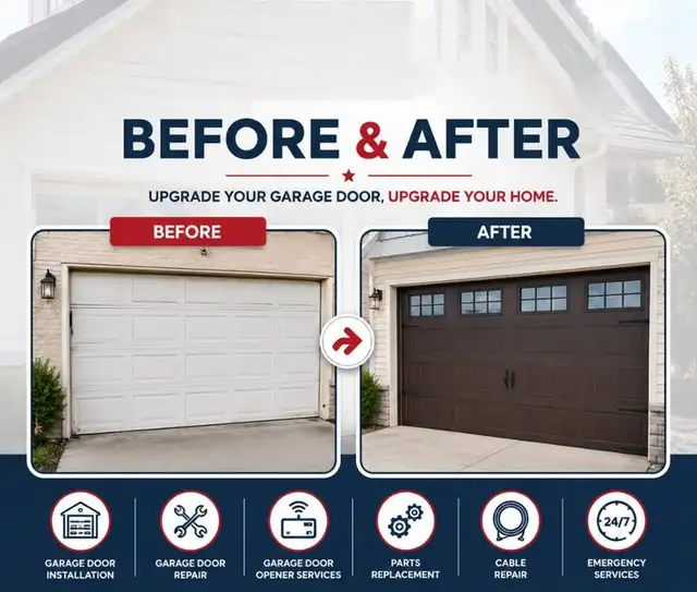 Mississauga – New Garage Doors & Opener Installation, springs