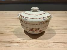 Spode china sugar bowl & lid