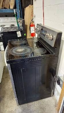 Stove - 30 Samsung 5.9 Cu. Ft. -Electric Range - Stainless Steel - Photo 2