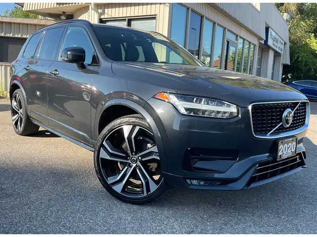 2020 Volvo XC90 T6 R-Design AWD - LTHR! NAV! 360 CAM! BSM! HUD!