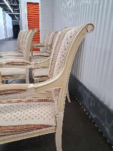 Vintage Dining Table with 8 Chairs - Photo 6