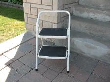 2 Step Folding Stepladder, Like New - Photo 2
