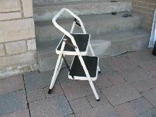 2 Step Folding Stepladder, Like New - Photo 6