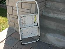 2 Step Folding Stepladder, Like New - Photo 8