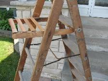 6 Foot Wooden Ladder - Photo 8