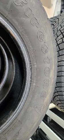 Set of Firestone Winterforce Tires - CV 235/65R16C - Photo 4