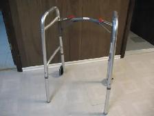 2 Adult Foldable Aluminum Walkers - Photo 5