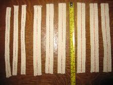 BRAND NEW COTTON  OIL LAMP WICKS 1',7/8',3/4', 5/8',1/2'X7' LONG - Photo 2