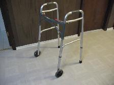 Folding Aluminum Walkers, with Wheels or No Wheels - Photo 7