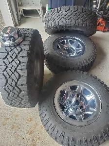 Winter rims and tires GMC 265 65 r17 - Photo 2