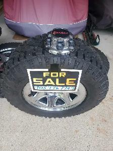 Winter rims and tires GMC 265 65 r17 - Photo 3