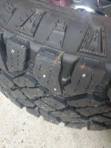 Winter rims and tires GMC 265 65 r17 - Photo 4
