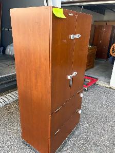 Free delivery used Wooden Cabinet with Shelves and Drawers - Photo 10