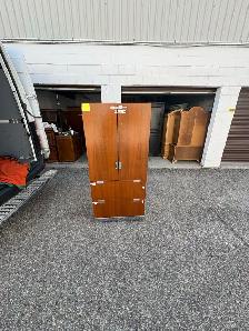 Free delivery used Wooden Cabinet with Shelves and Drawers - Photo 9