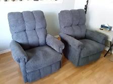 fauteuils inclinable berçant électrique neuf 475$