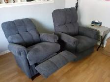 fauteuils inclinable berçant électrique neuf 475$ - Photo 3