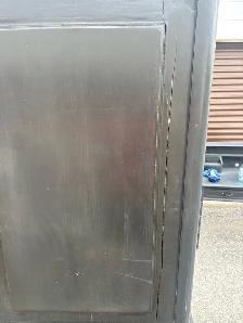 Free delivery used Dark Grey Armoire with Drawers - Photo 4