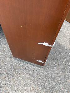 Free delivery used Wooden Cabinet with Shelves and Drawers - Photo 9
