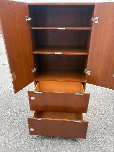 Free delivery used Wooden Cabinet with Shelves and Drawers - Photo 9