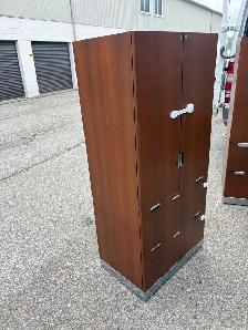 Free delivery used Wooden Cabinet with Shelves and Drawers - Photo 6