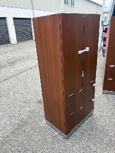 Free delivery used Wooden Cabinet with Shelves and Drawers - Photo 7