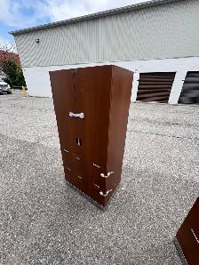 Free delivery used Wooden Cabinet with Shelves and Drawers - Photo 8