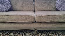Elegant Beige Velvet 2-Piece Sofa Set - Photo 3