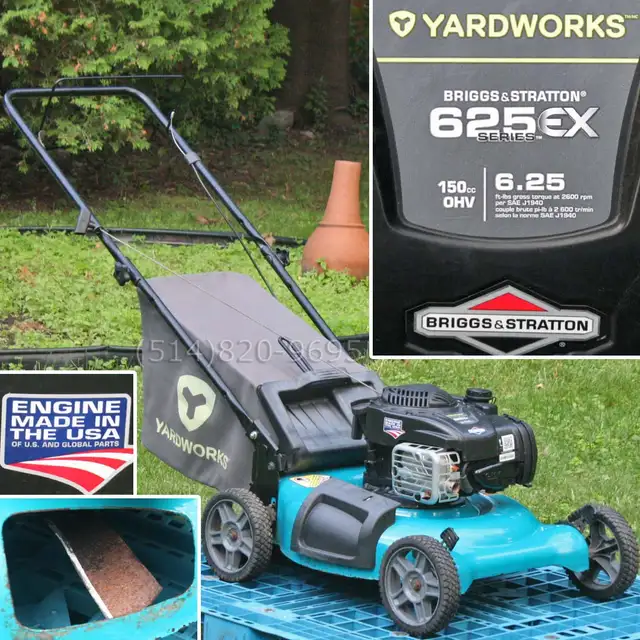 Tondeuse à gazon 21' Briggs & Stratton 150cc OHV avec sac