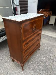 Free delivery antique Vintage Dresser with Marble Top - Photo 5