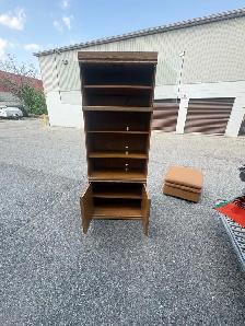 Free delivery used Wood Unit with Glass Doors - Photo 8