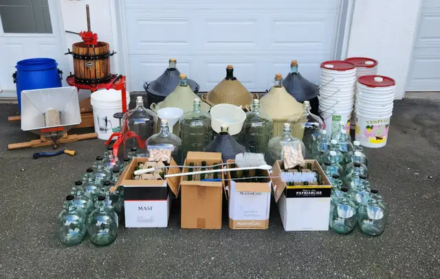 Kit complet pour faire du vin