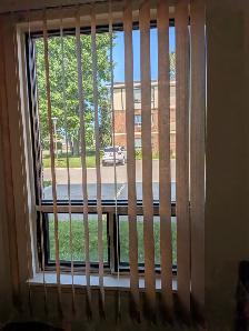 For Sale:  Vertical Blinds   Track
