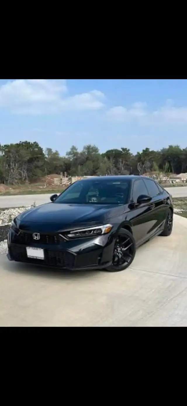 2023 Honda Civic 38900km Black 4 Door Sport