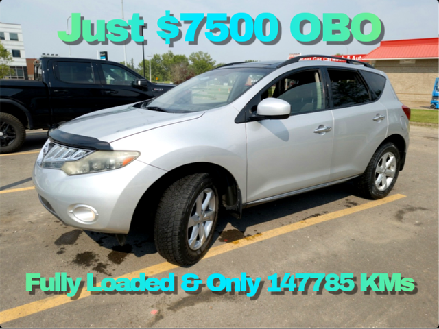 2010 Murano AWD Mint & Low-KMs ⭐Just $7500 OBO⭐