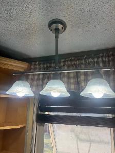 Brushed light fixtures