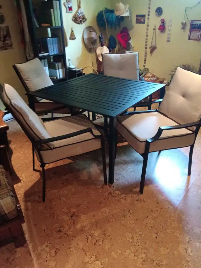 set patio extérieur