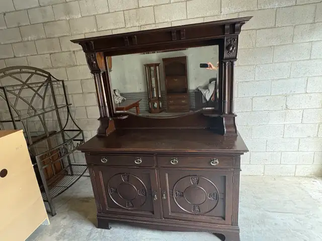 Free delivery Antique Oak Sideboard made in England