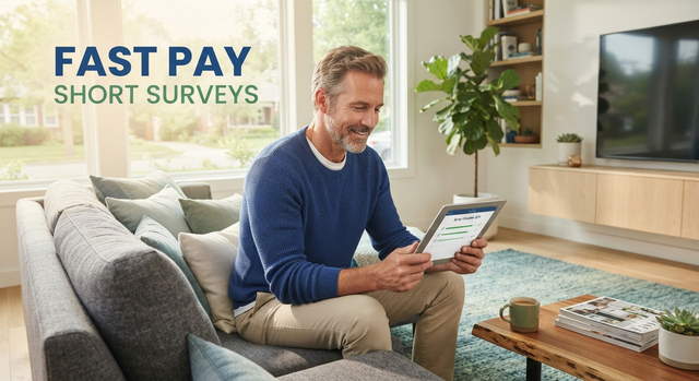 Quick Surveys. Fast Pay. Same-Day E-Transfer!