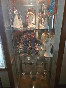 Two 6', 6' Gorgeous Curio Cabinets with 3 Dimmer Settings - Photo 8