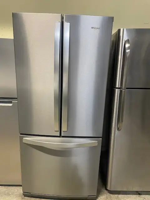 Réfrigérateur stainless 30'' portes françaises Whirlpool 2024