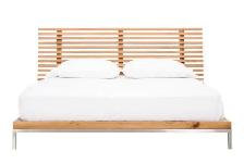 Solid Teak Double bed frame - EQ3